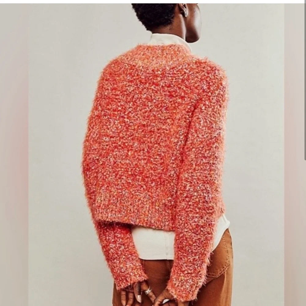 NWOT $98 Free People Stardust Pullover Sweater - Picture 2 of 4